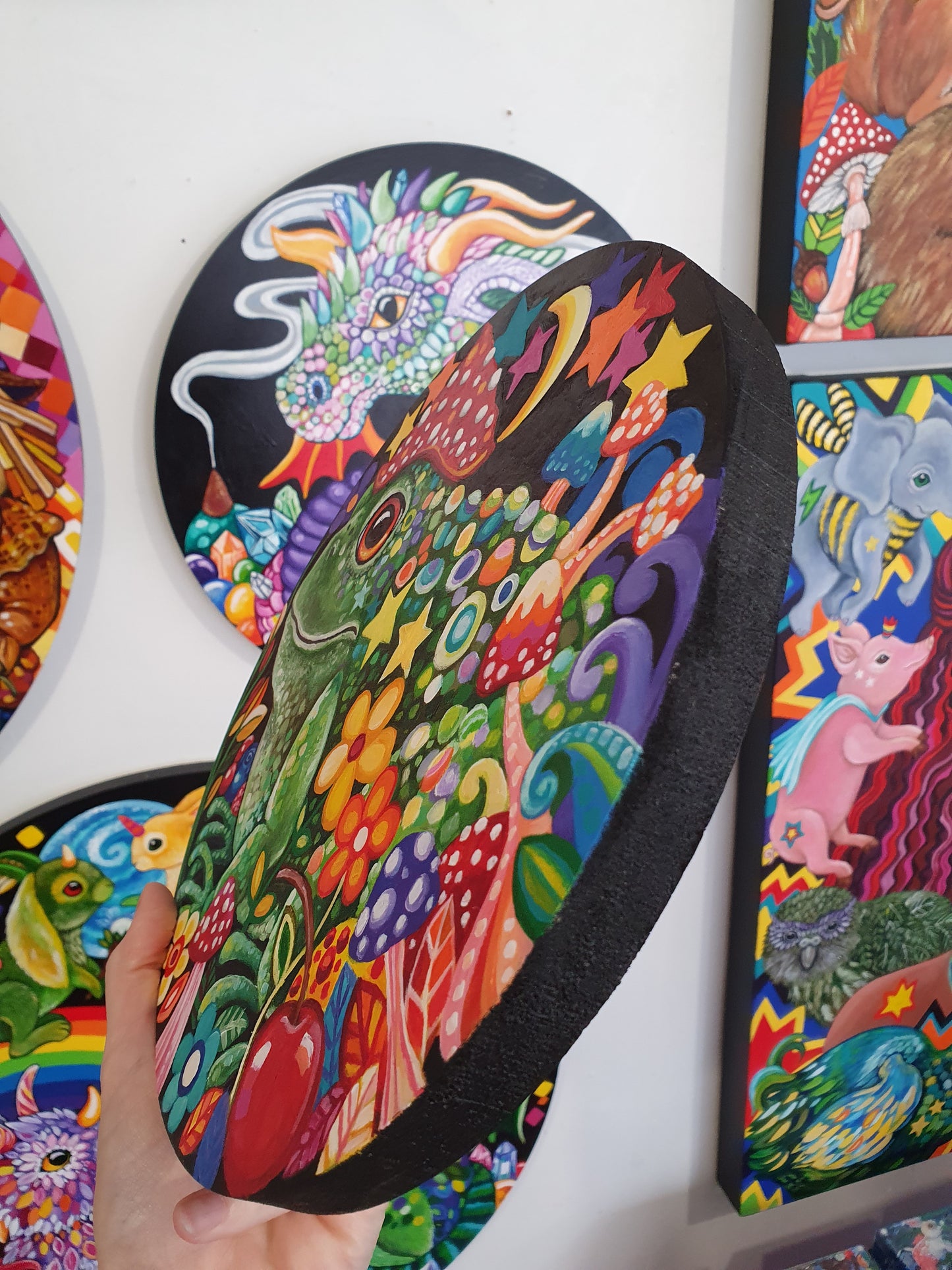 Tomi Toadshroom - Original Painting