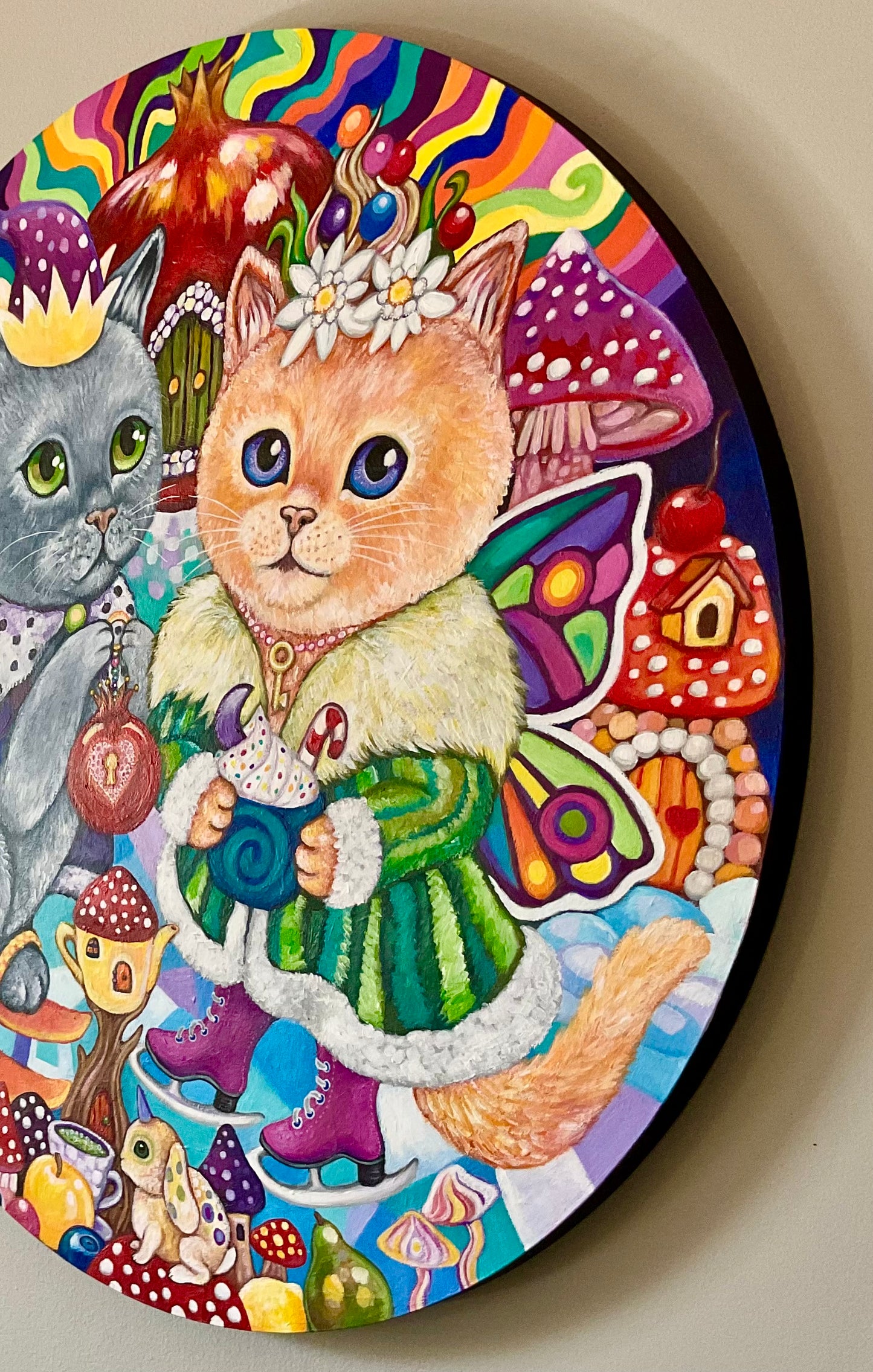 The Snow King’s Proposal - original painting