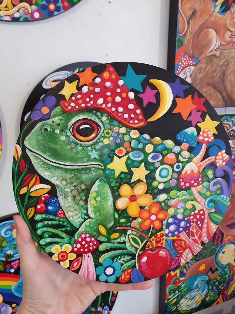 Tomi Toadshroom - Original Painting