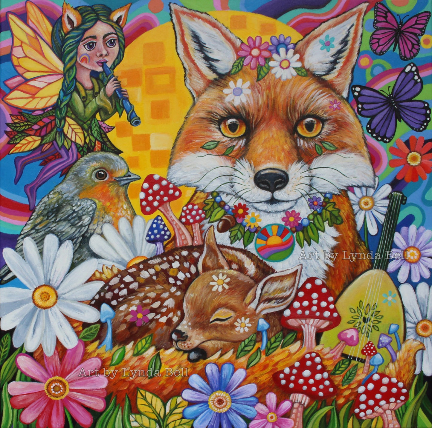 Daisy Sun - original painting