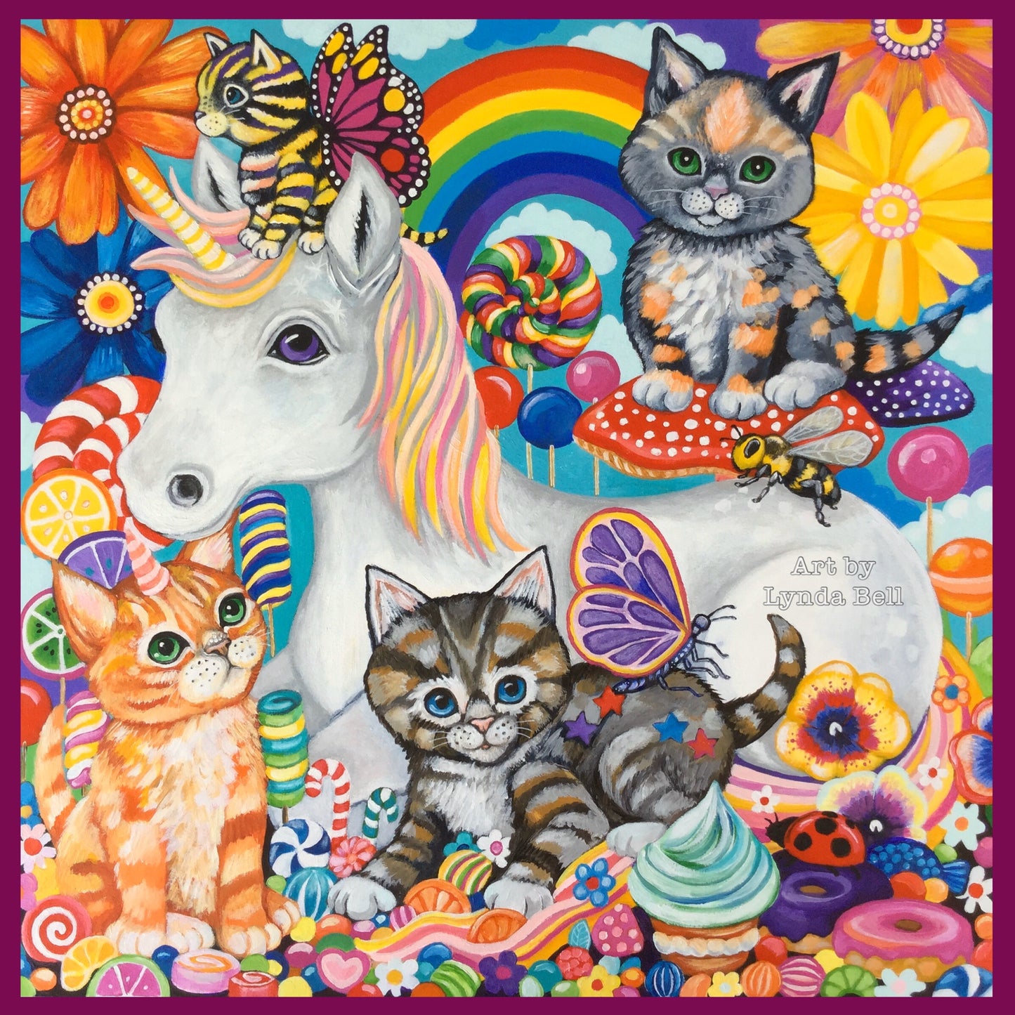 Art Prints on card - smaller size (5 pack)