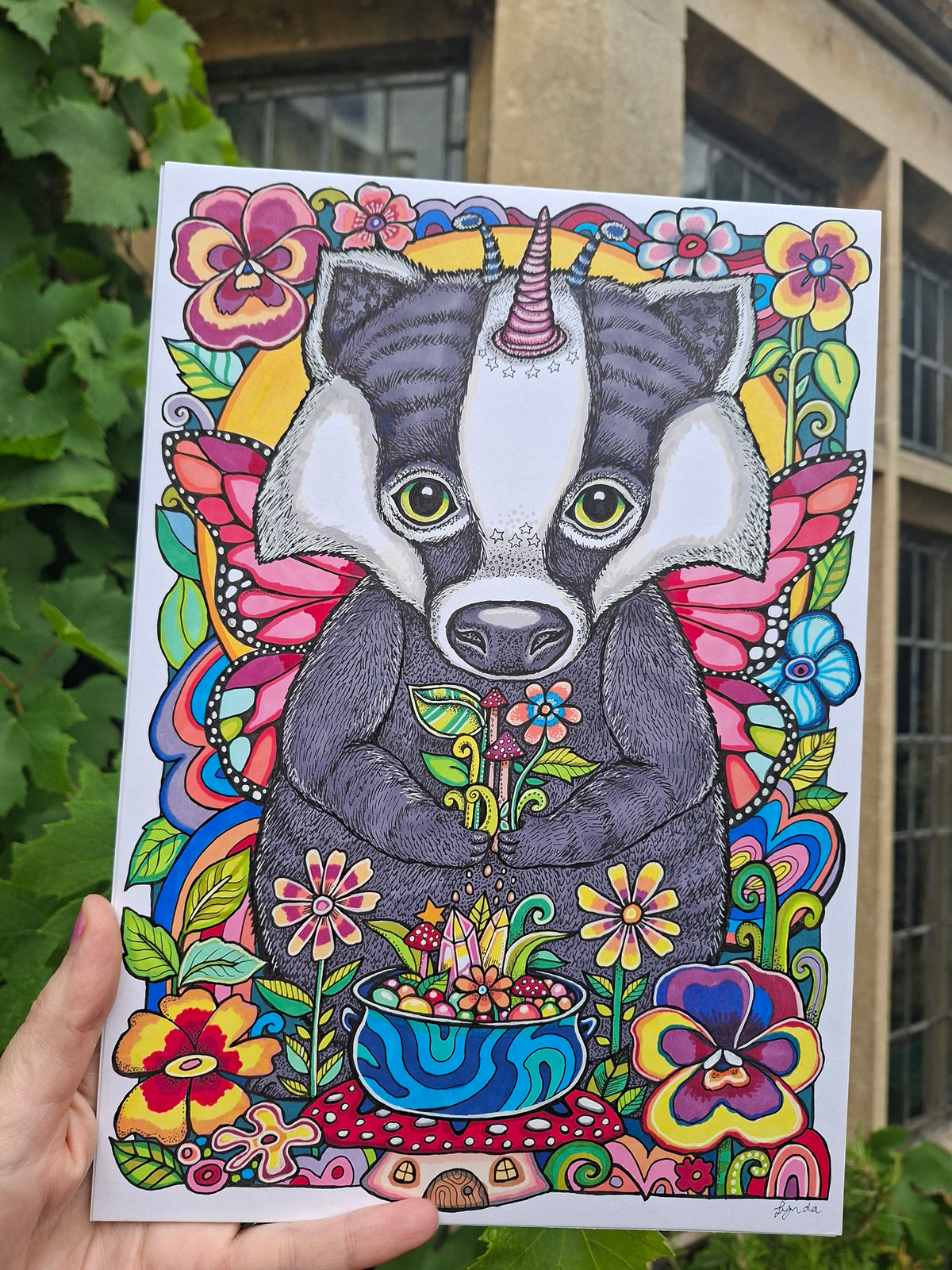 Planting Seeds - Original Illustration