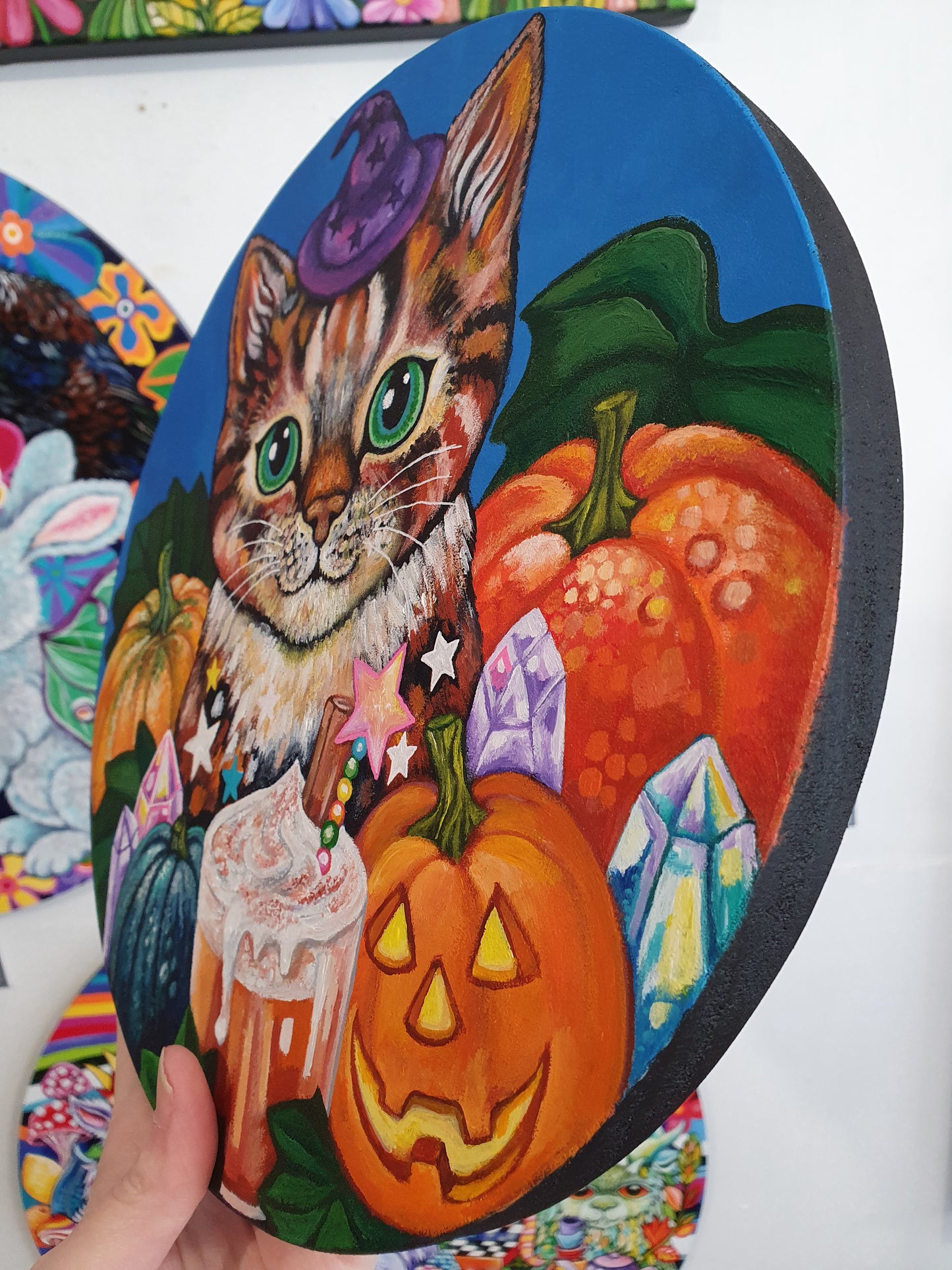 Pumpkin Spice Latte - original painting