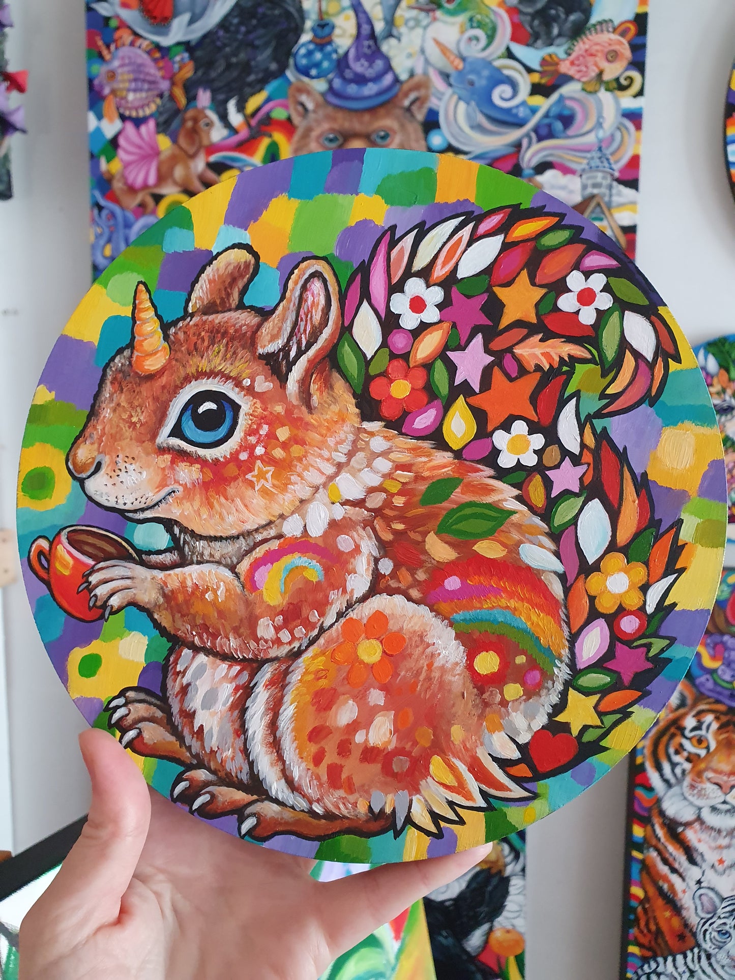 Sadie Short-Black - Original Painting