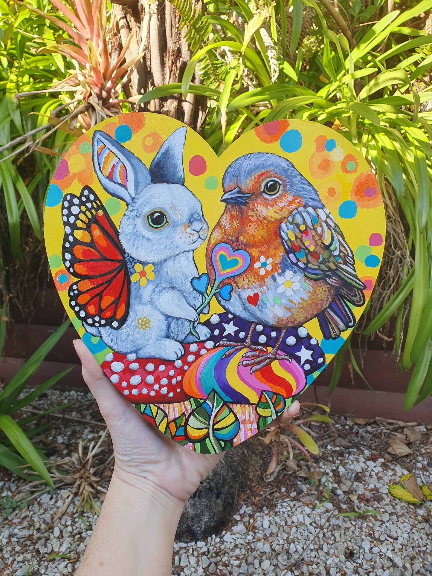 Heart Flutters - original painting