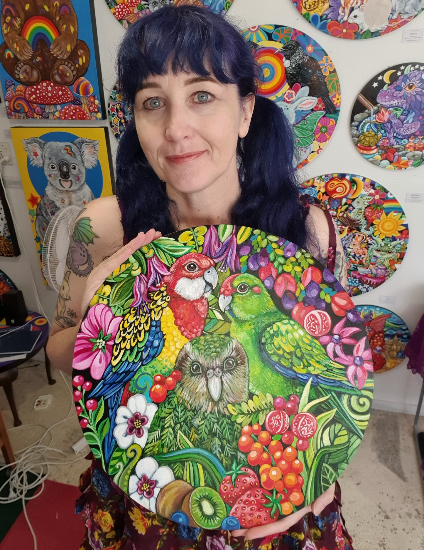 A Fruitful Gathering - original painting