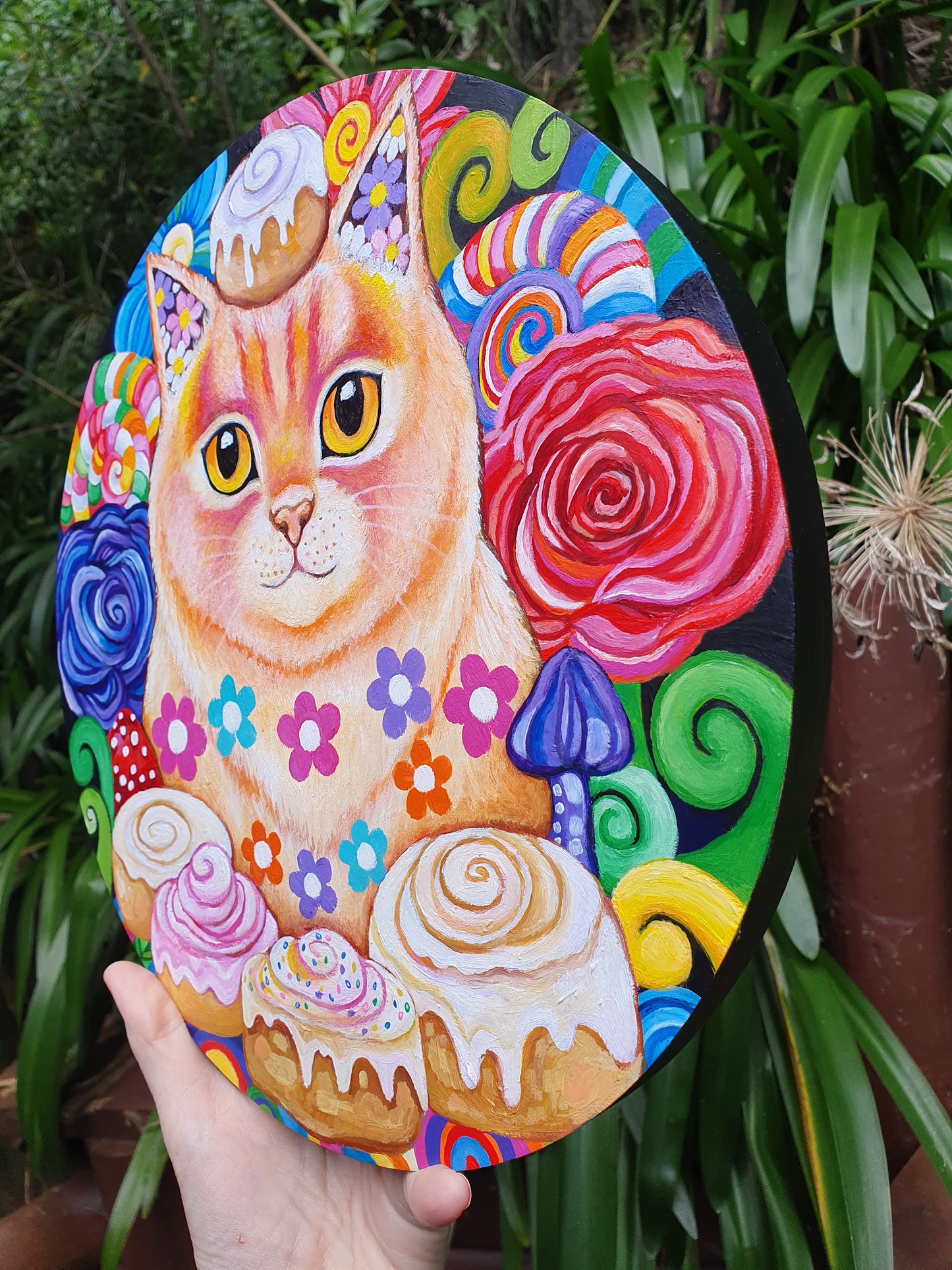 Cinnamon Roll - original painting