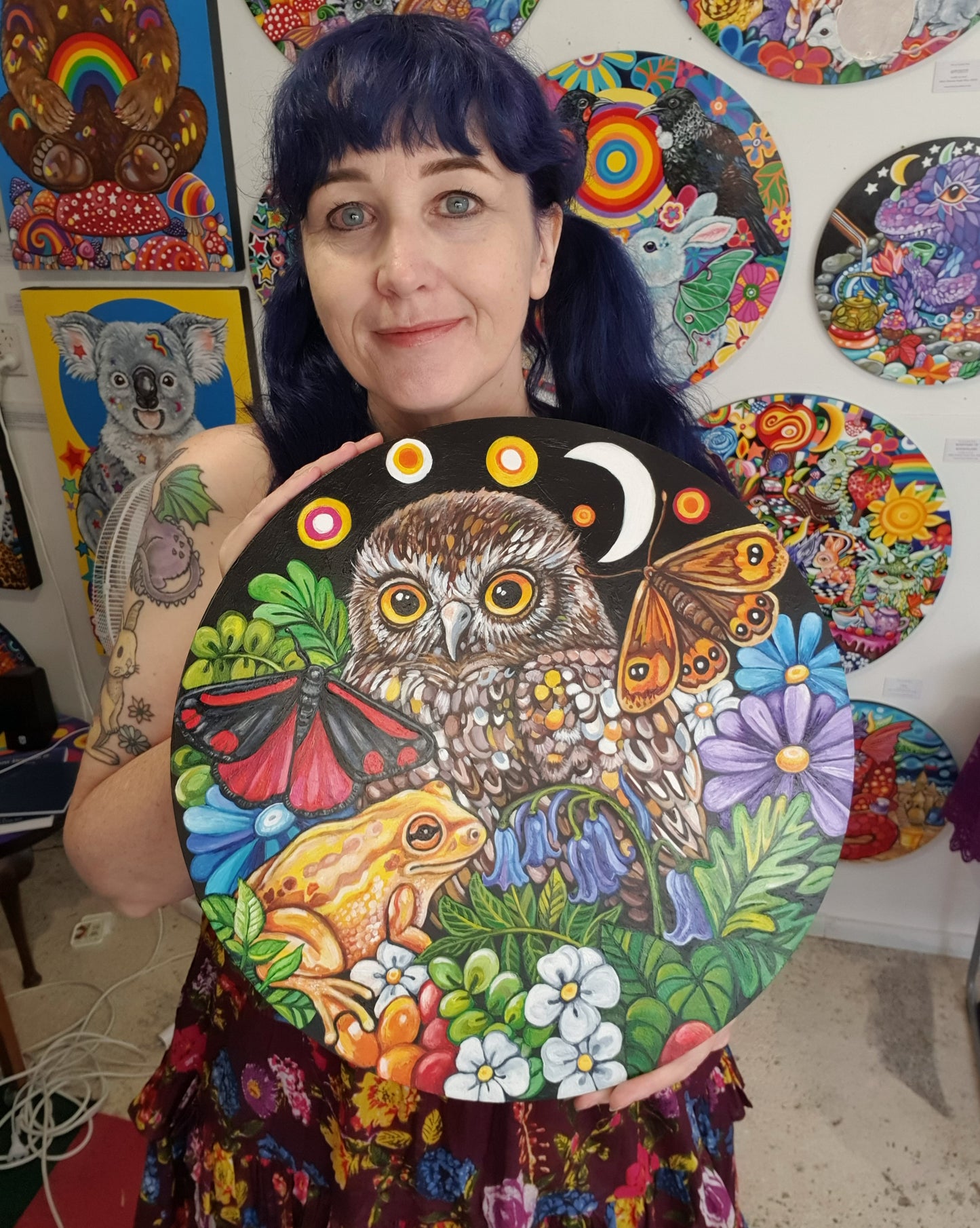 Moontime Korero - original painting