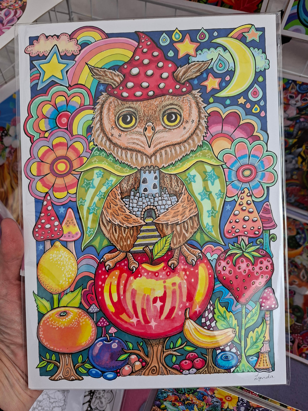 The Wishing Wizard - original illustration