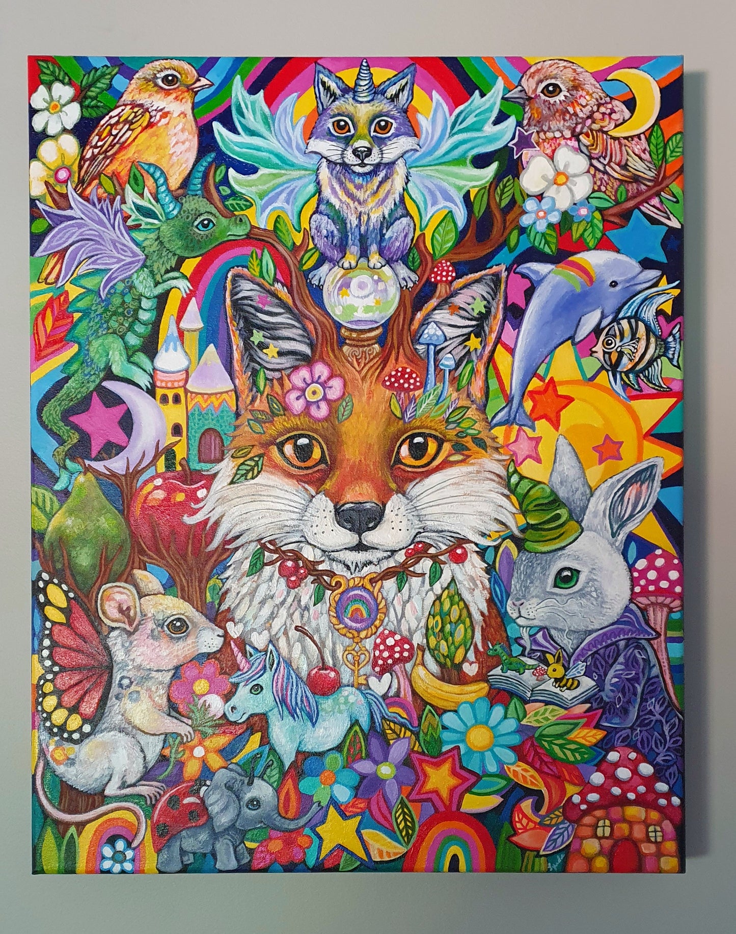 Woven Tales - original painting