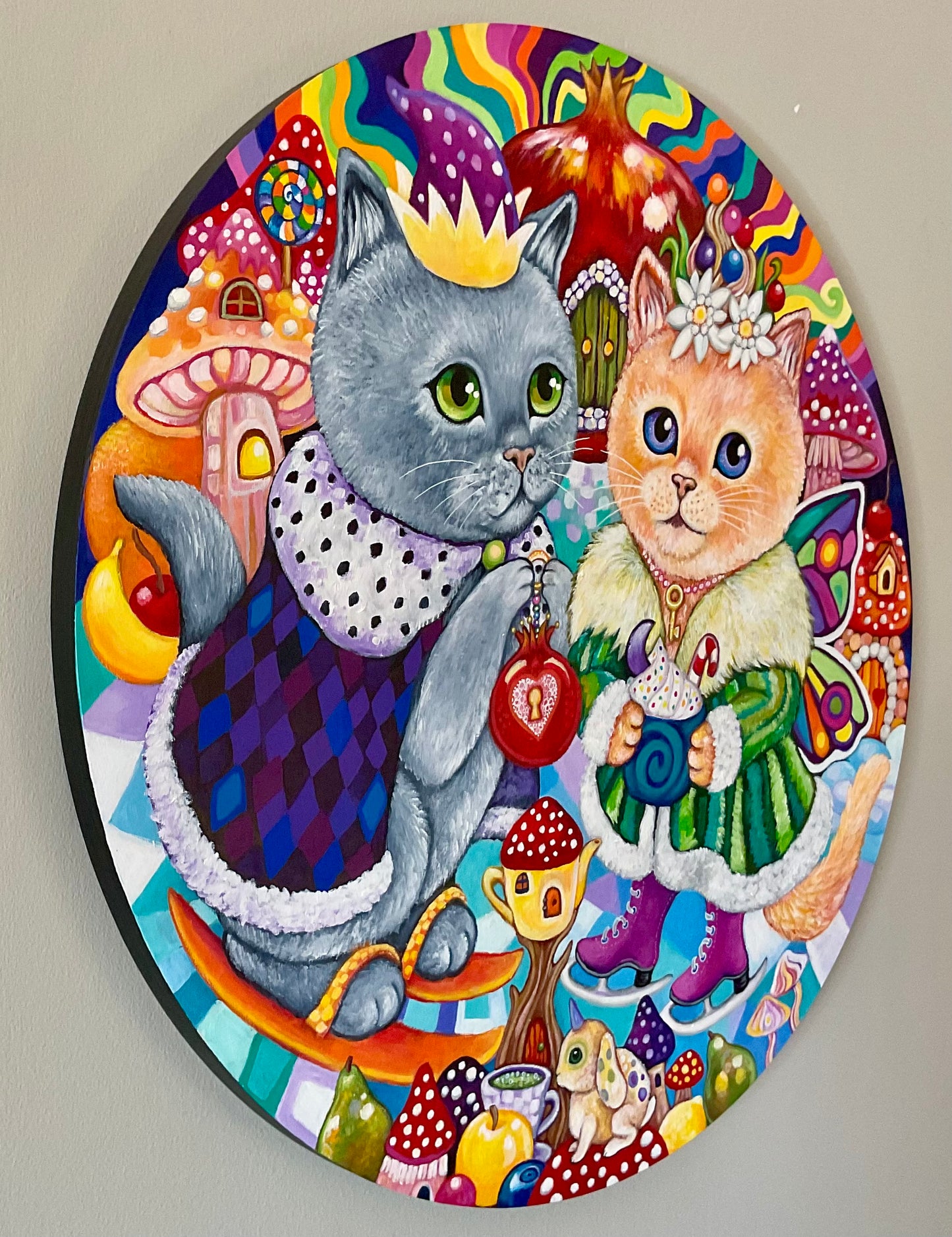 The Snow King’s Proposal - original painting