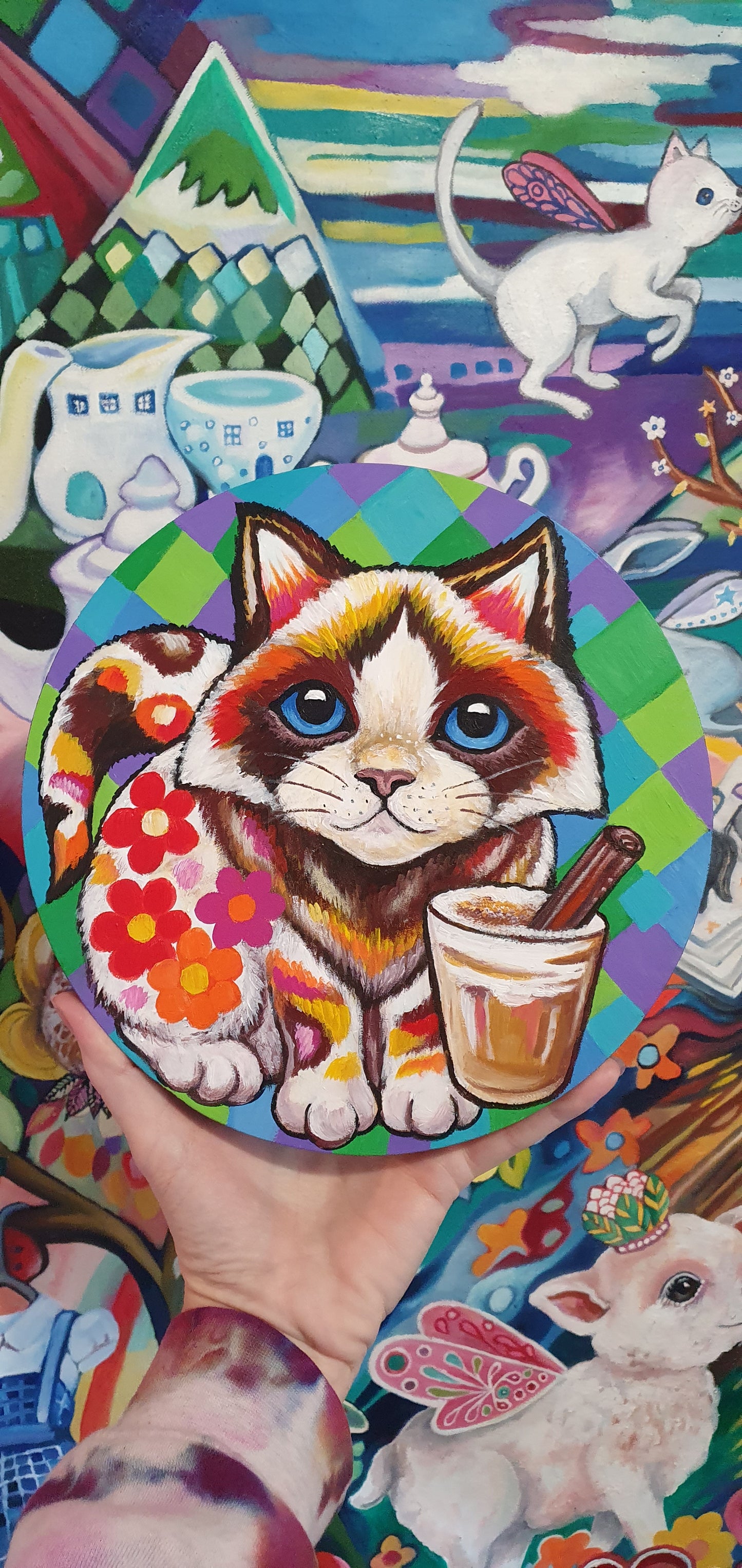 Chai Latte - Original Painting