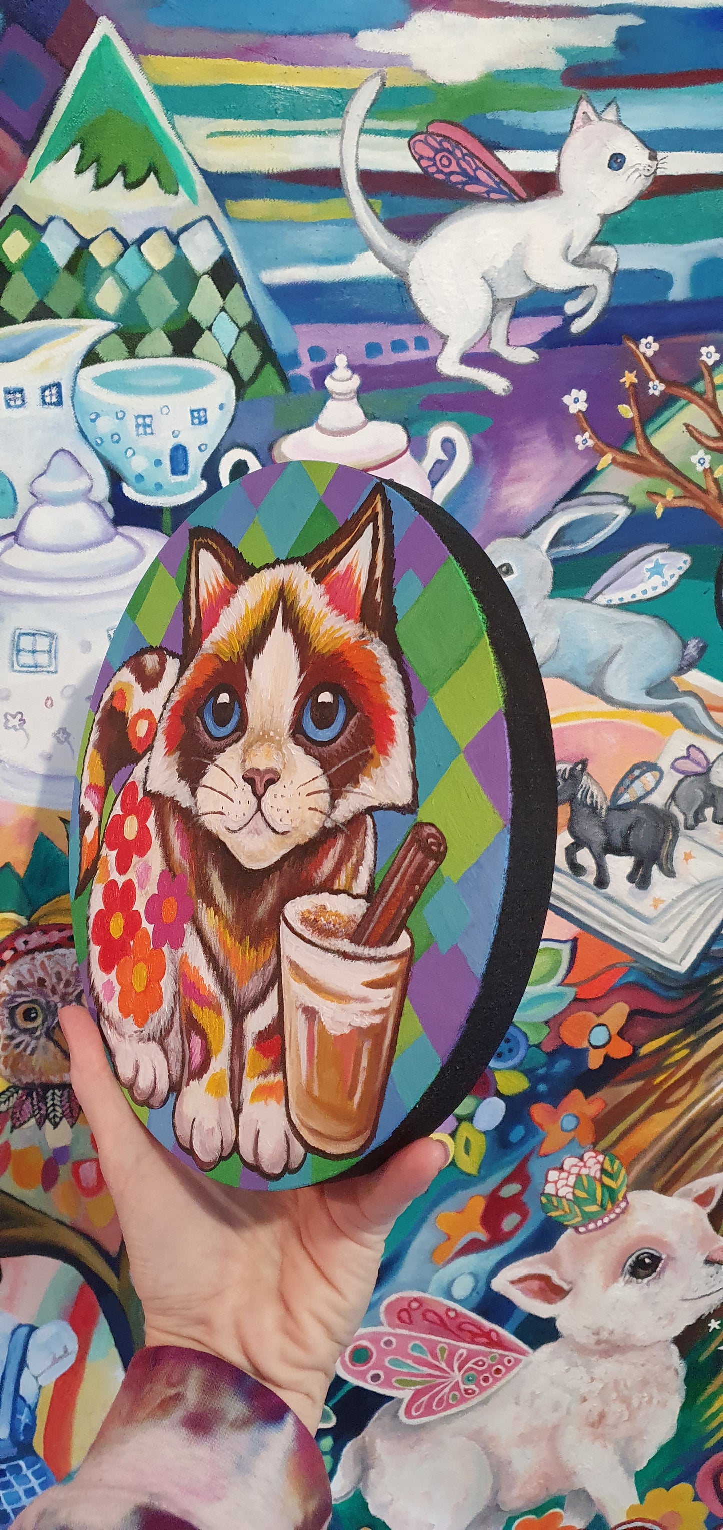 Chai Latte - Original Painting