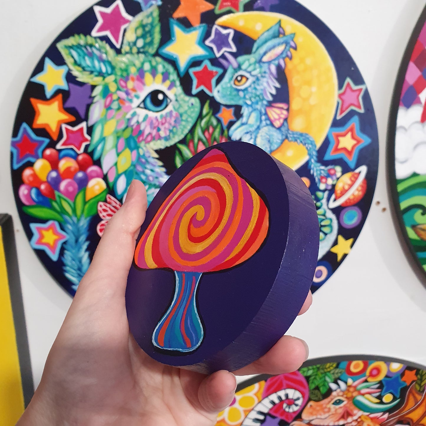 Shroom 5 - original painting