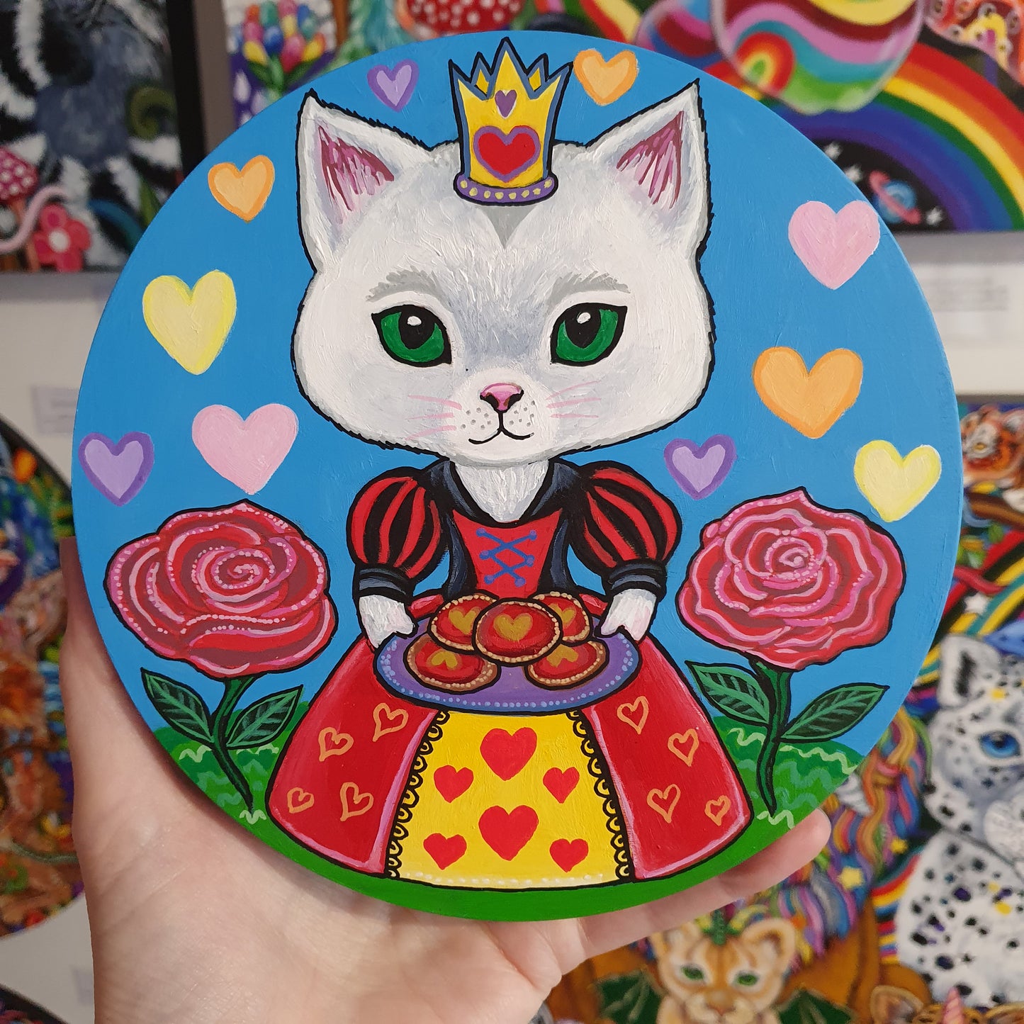 Ruby Heart - original painting