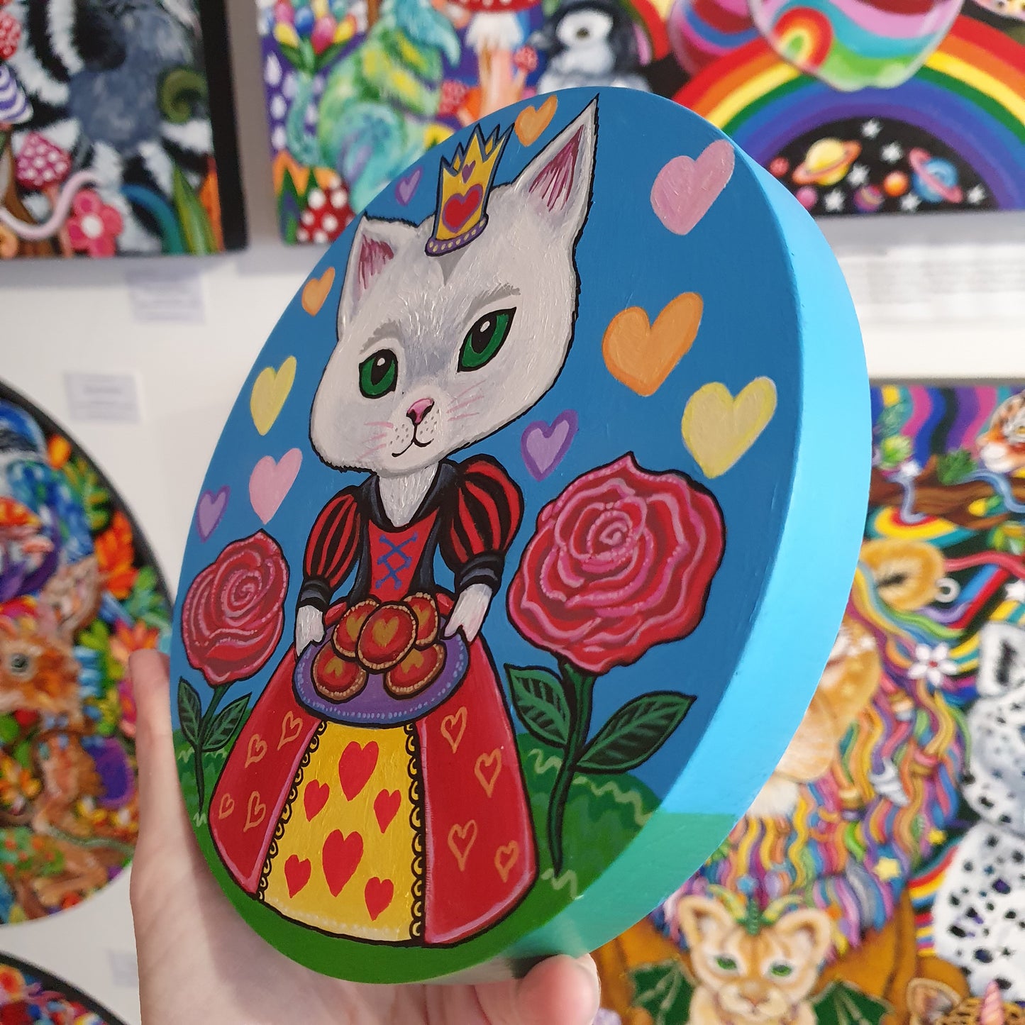 Ruby Heart - original painting