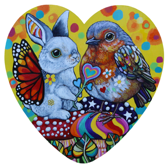 Heart Flutters - original painting