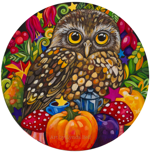 Ruru Picnic -original painting