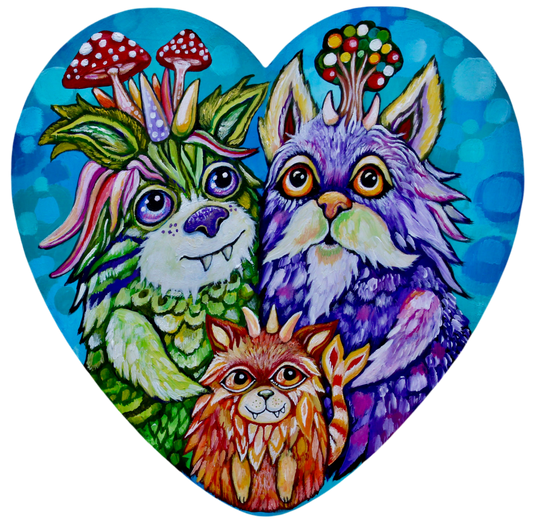 Beastly Love - original painting