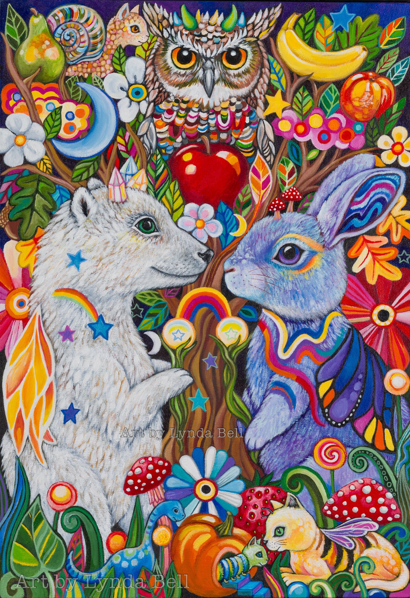 The Rainbow Mystics - original painting
