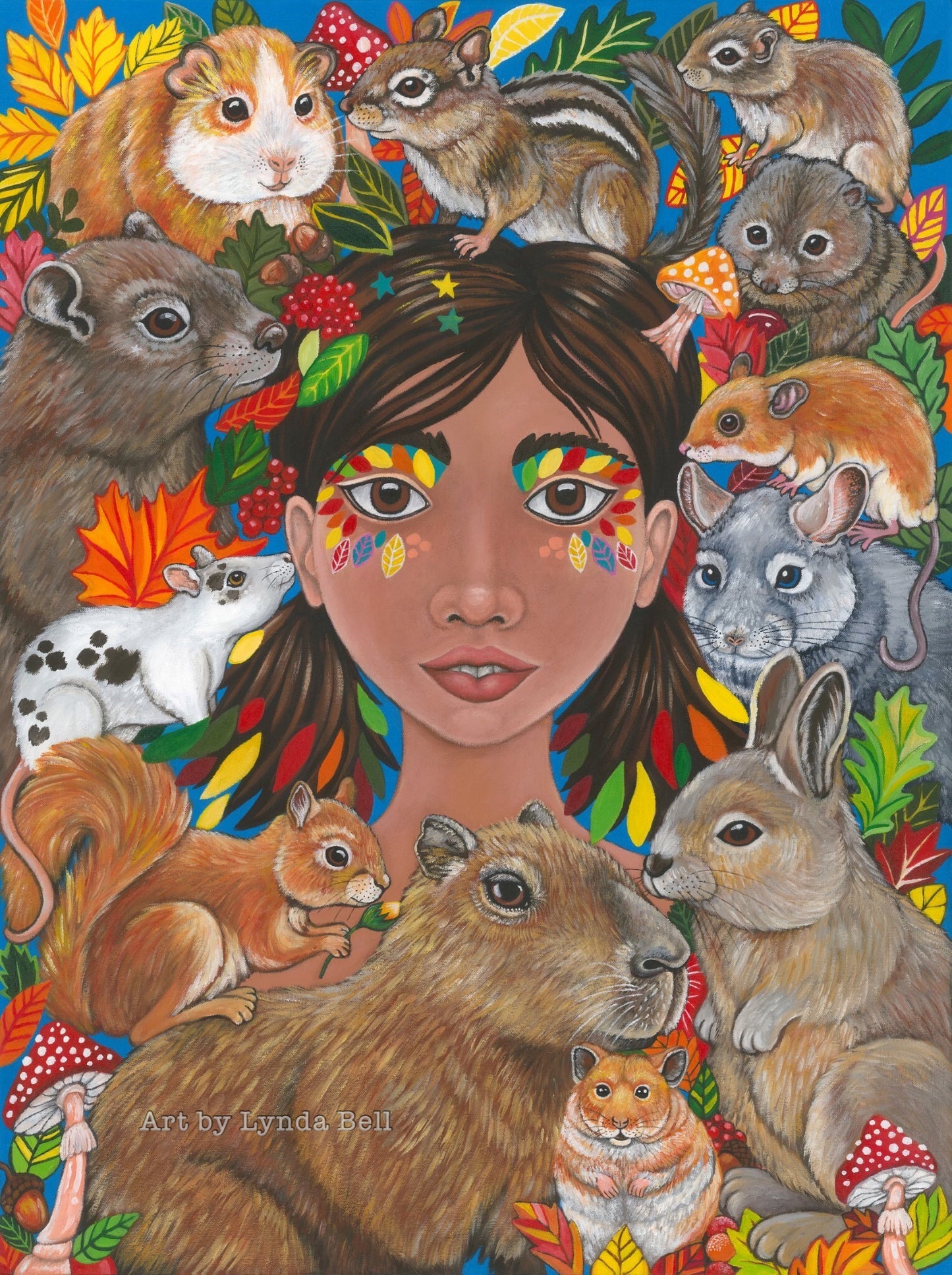 Panya the Rodent Godmother - original painting