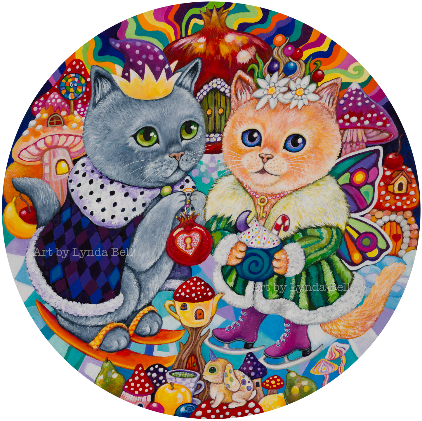 The Snow King’s Proposal - original painting