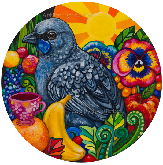 Kōkako Picnic - original painting