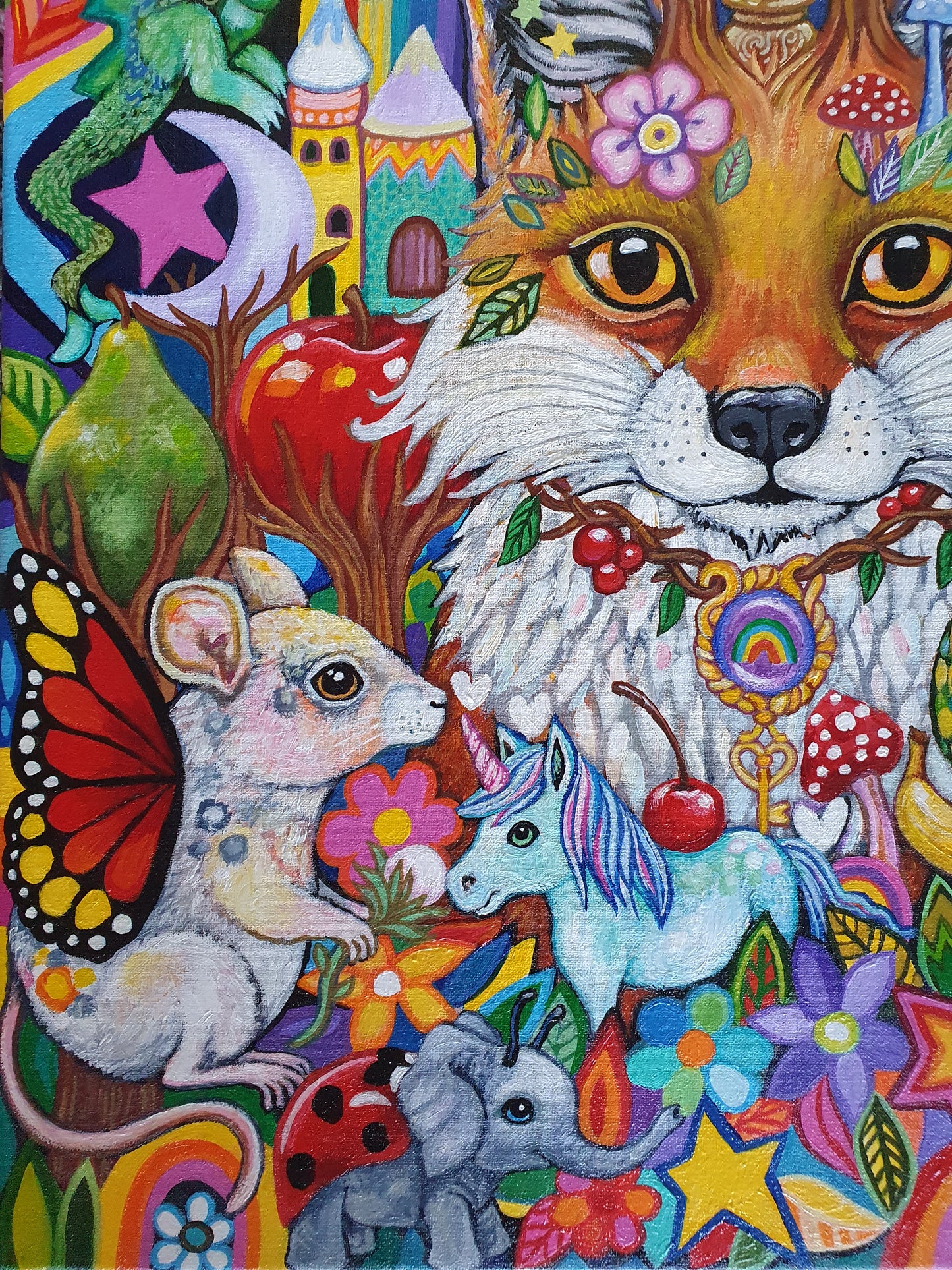 Woven Tales - original painting