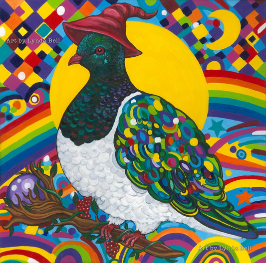 Kereru Magic - original painting