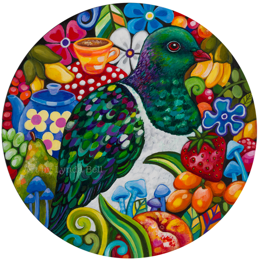 Kereru Picnic - original painting