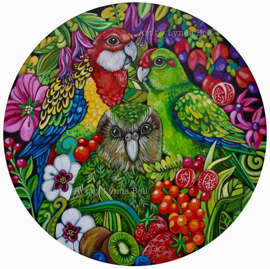 A Fruitful Gathering - original painting