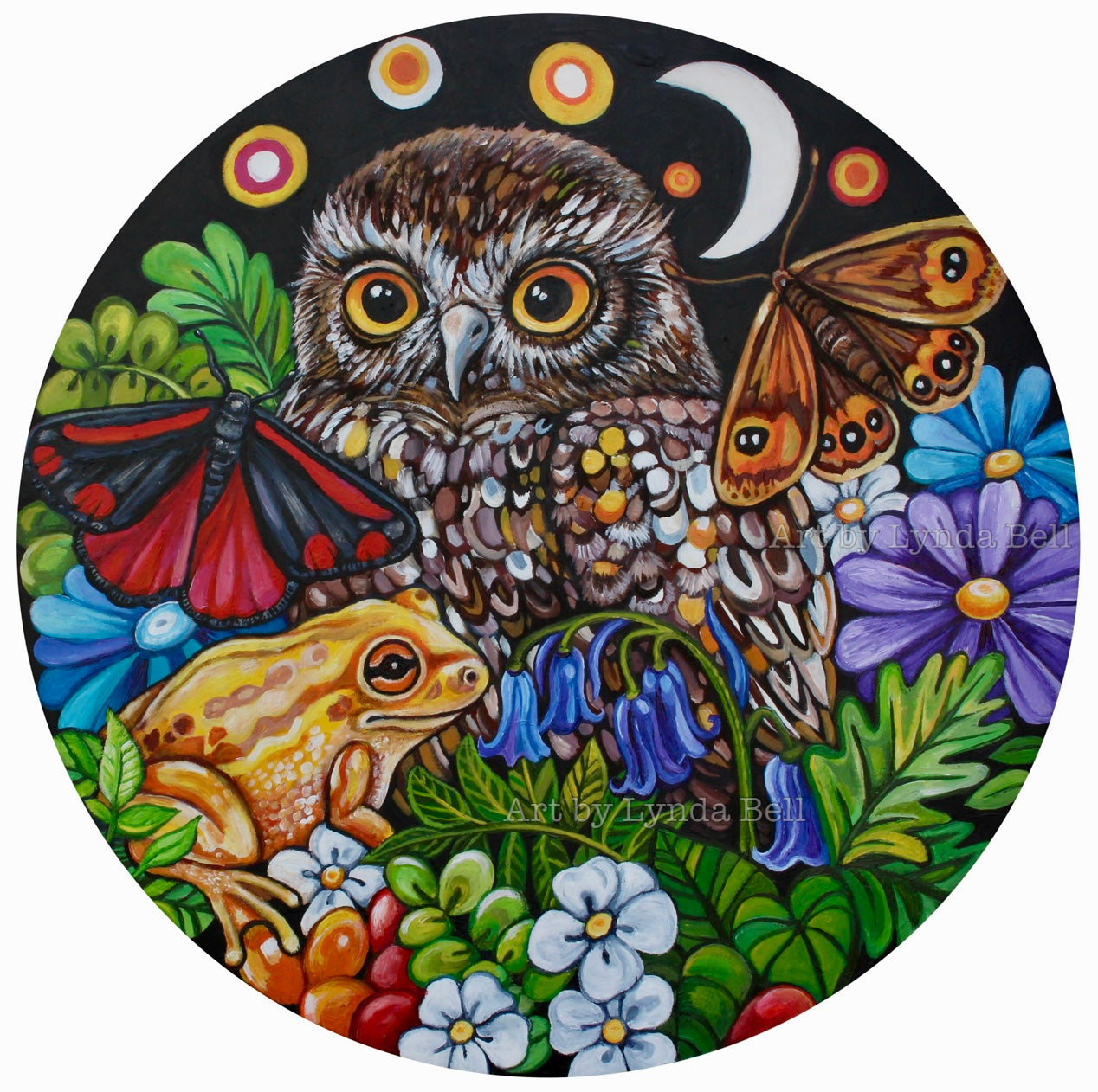 Moontime Korero - original painting
