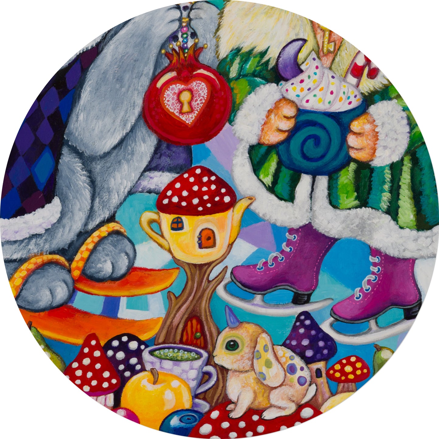 The Snow King’s Proposal - original painting