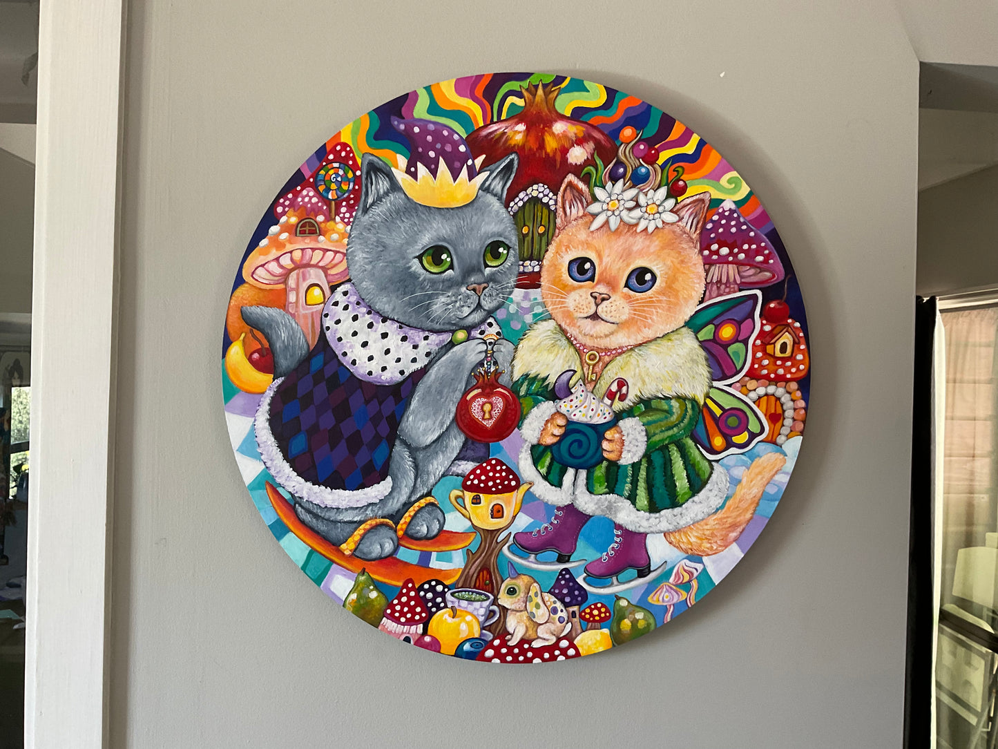 The Snow King’s Proposal - original painting