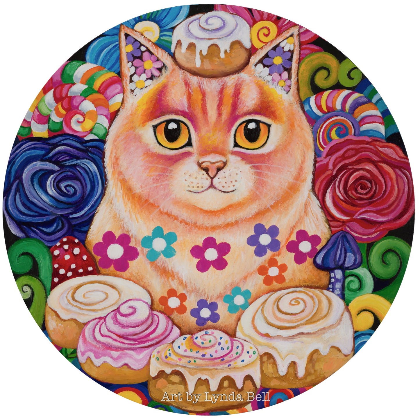 Cinnamon Roll - original painting