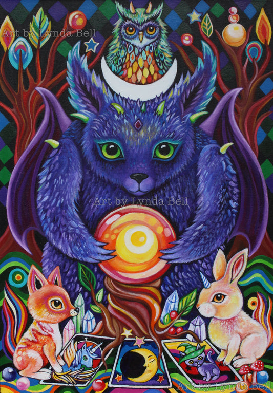 Mystic Moonster - original painting