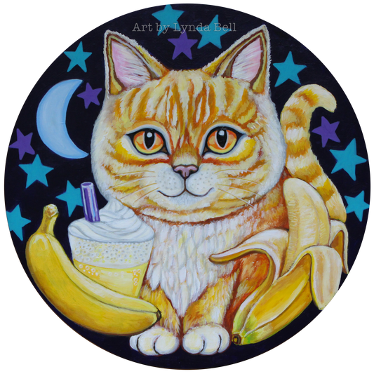 Banana Milkshake - original painting