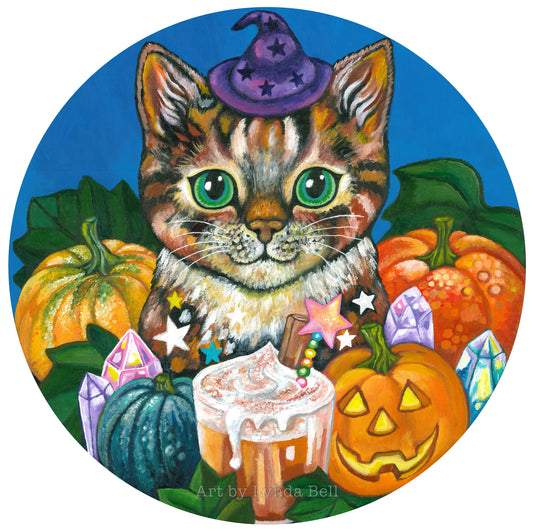 Pumpkin Spice Latte - original painting