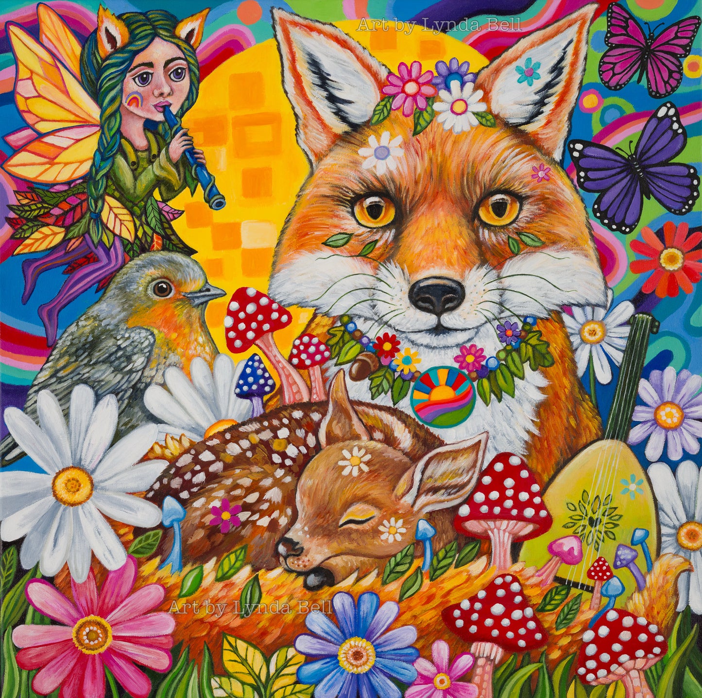 Daisy Sun - original painting