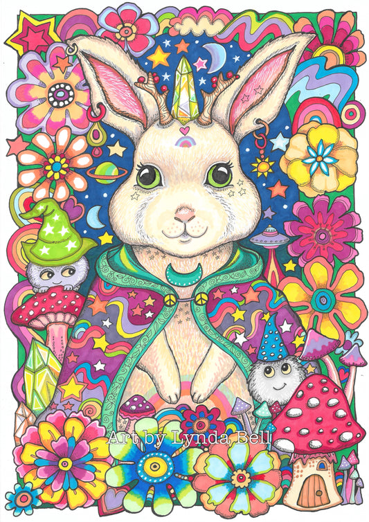 Own your Flower-Power - original illustration