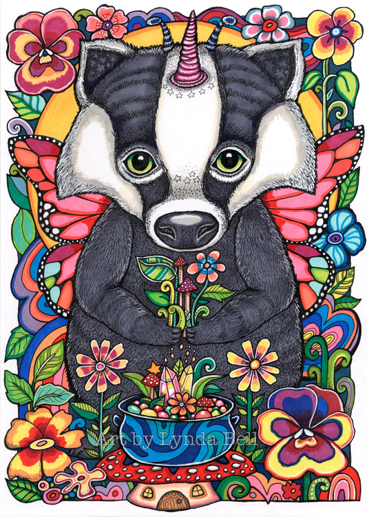 Planting Seeds - Original Illustration