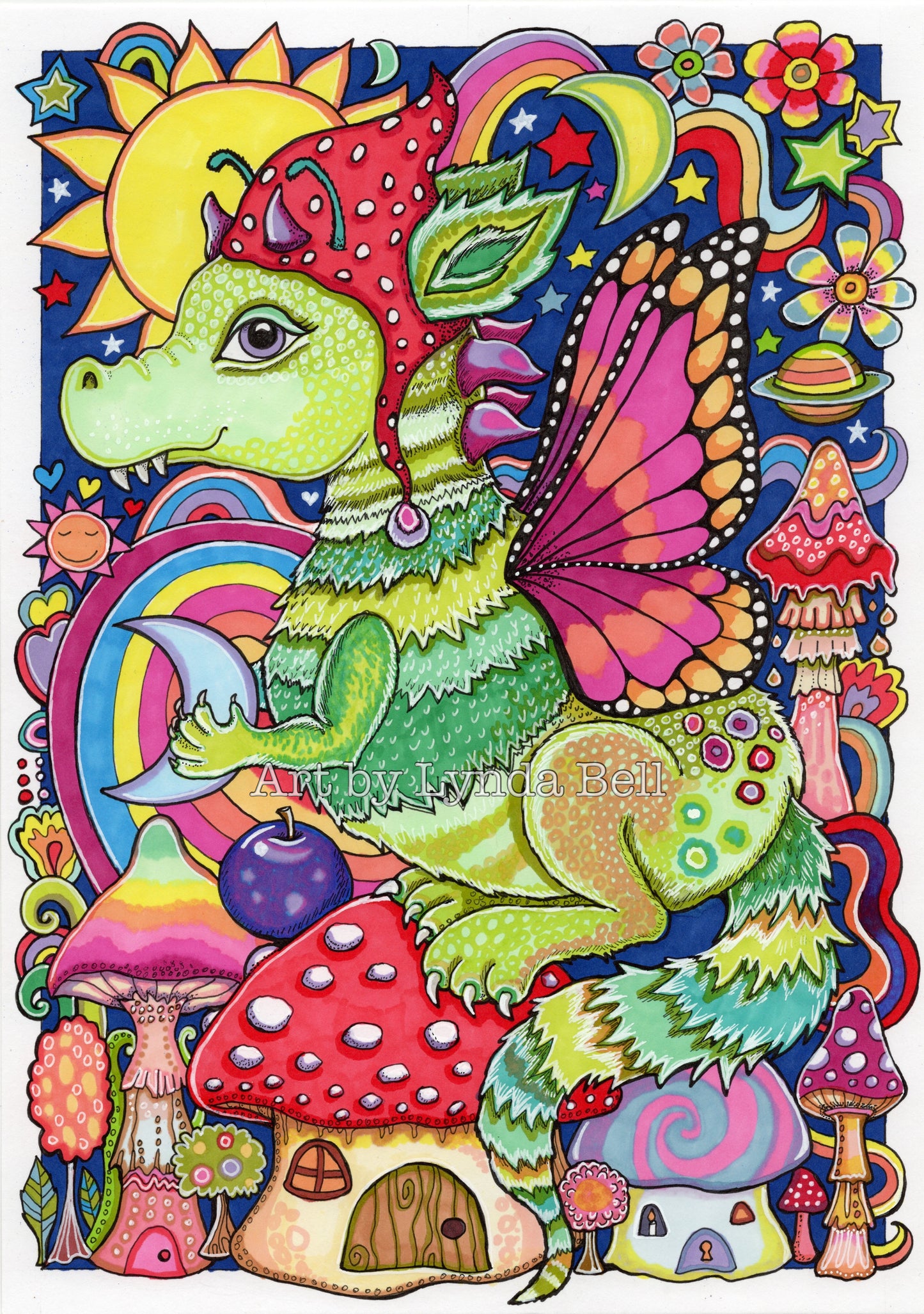 The Moon Maker - Original Illustration