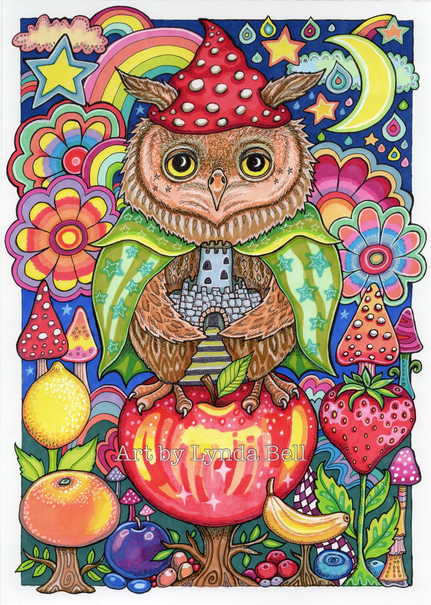 The Wishing Wizard - original illustration