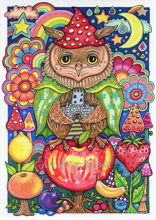 The Wishing Wizard - original illustration