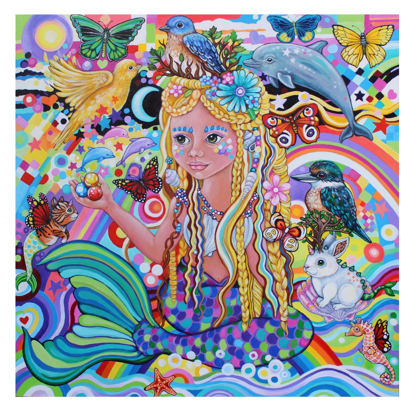 The Mer-Queen - Archival Art Print