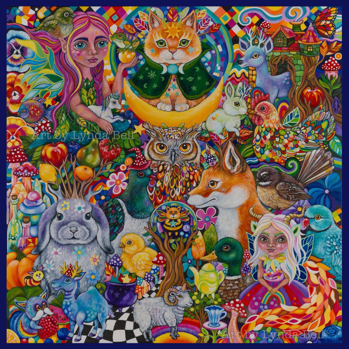 Art Prints on card - large size (2 pack)