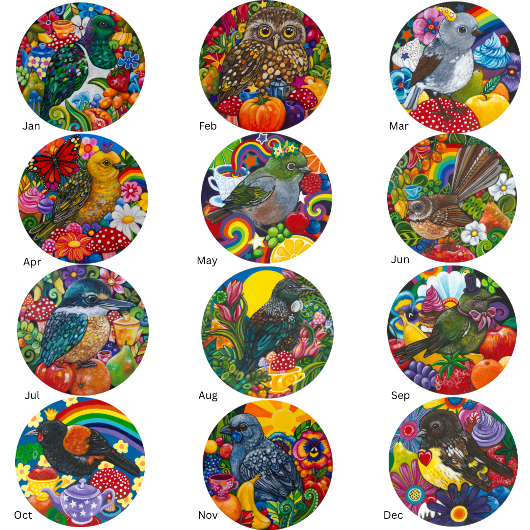 Bird Picnics - 2027 Calendar (preorder)