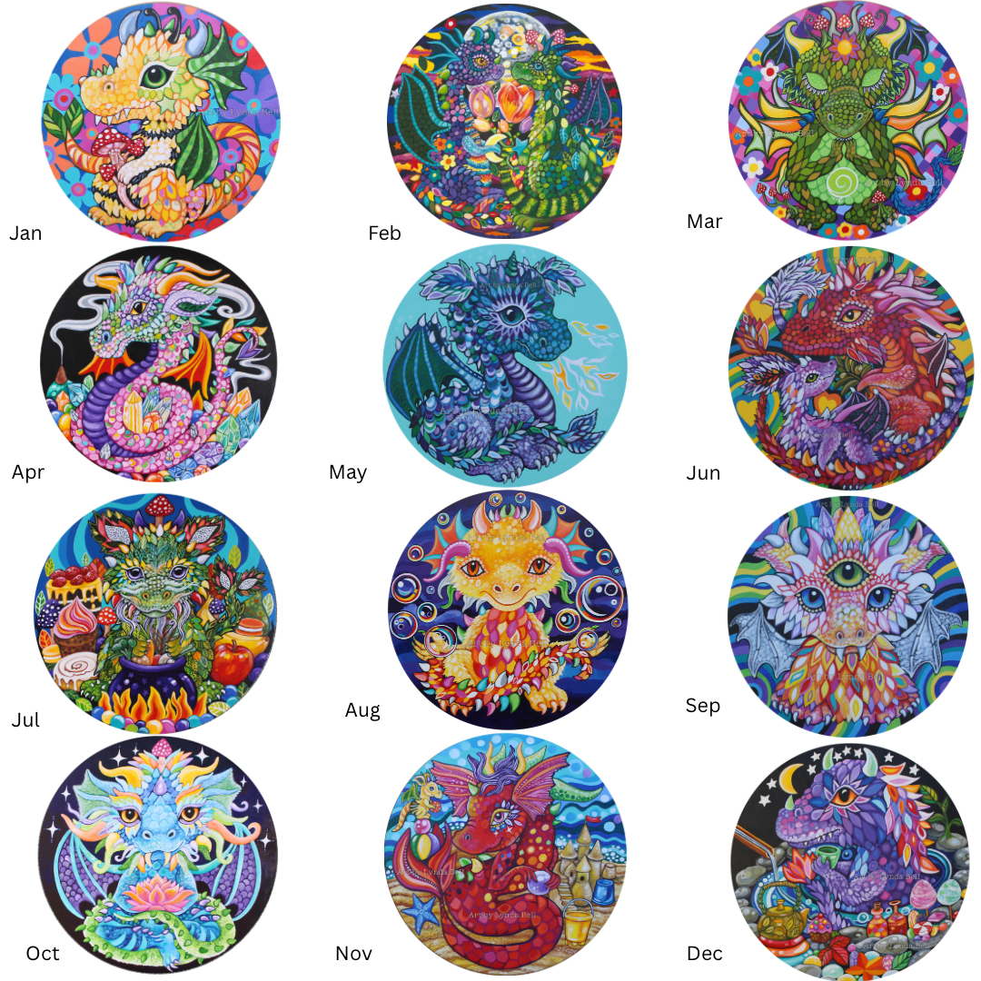 Dragon Love 2027 Calendar (preorder)