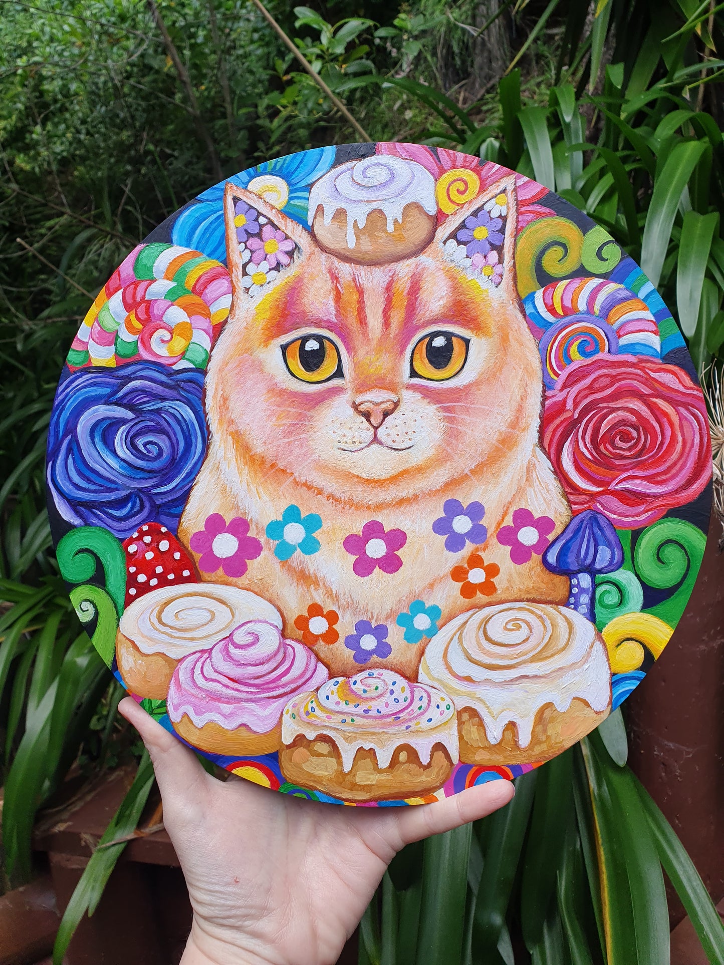 Cinnamon Roll - original painting