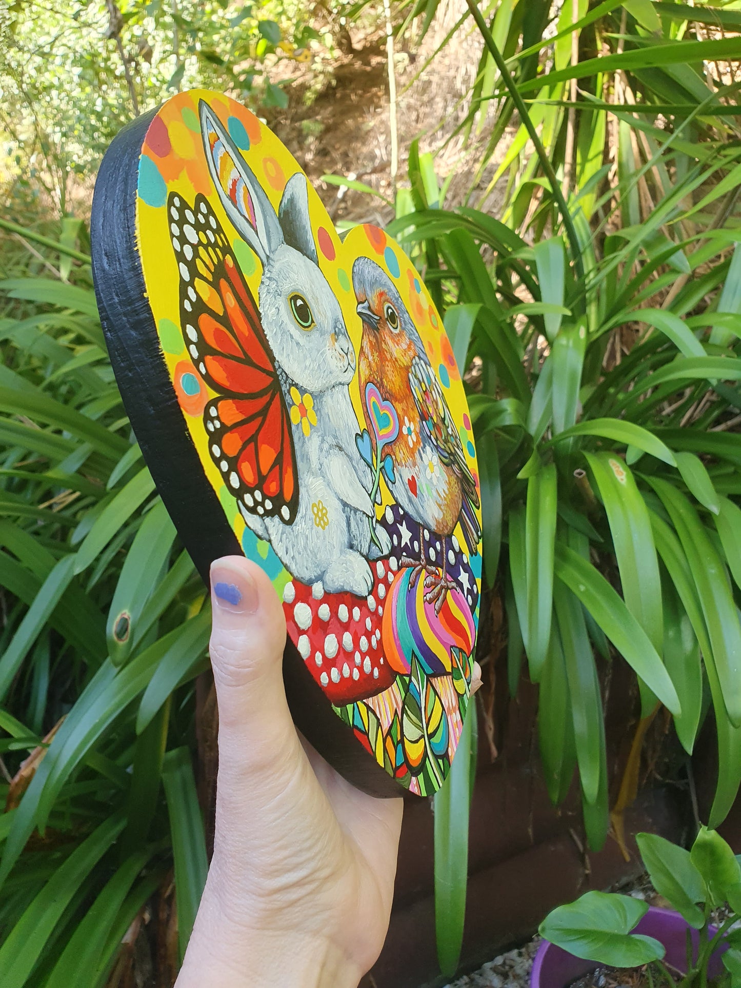 Heart Flutters - original painting